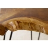 STOLIK KAWOWY WILD 55 CM TEAK-125200