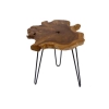 STOLIK KAWOWY WILD 55 CM TEAK