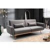 SOFA ROZKŁADANA BELLEZZA SZARA 208 CM-126302