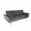 SOFA ROZKŁADANA BELLEZZA SZARA 208 CM