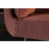 SOFA ROZKŁADANA DIVANI CIEMNORÓŻOWA 215 CM-126319