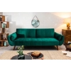 SOFA ROZKŁADANA DIVANI ZIELONA 215 CM-126323