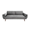 SOFA ROZKŁADANA DIVANI SZARA 215 CM