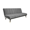 SOFA ROZKŁADANA PETIT SZARA 180 CM