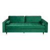 SOFA 3-OSOBOWA COSY VELVET ZIELONA 225 CM