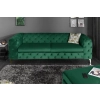 SOFA 3-OSOBOWA MODERN BAROCK ZIELONA 240 CM-126463