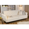 SOFA ROZKŁADANA MAISON 220X95 CM KREMOWA-126647