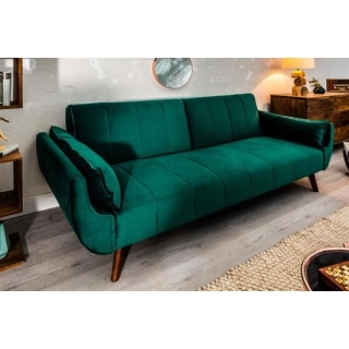 SOFA ROZKŁADANA DIVANI ZIELONA 215 CM-126324