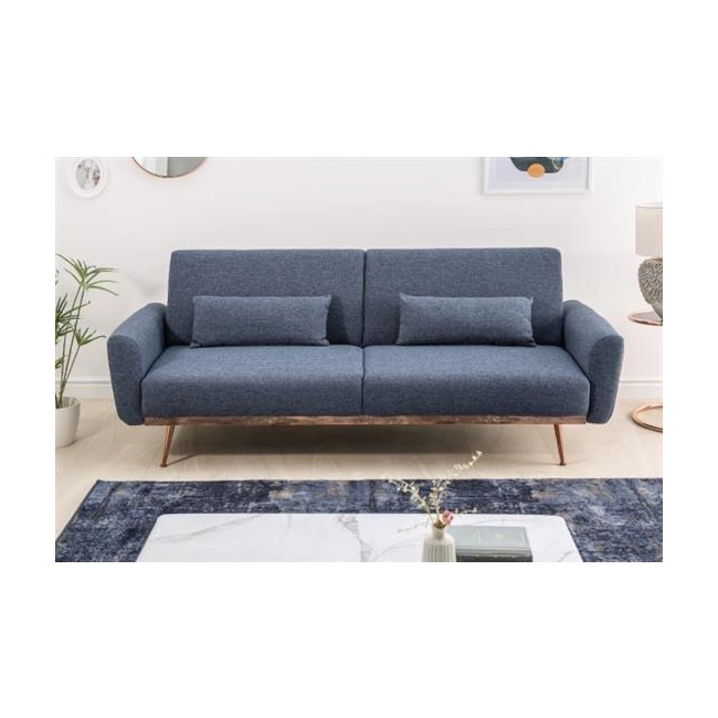 SOFA ROZKŁADANA BELLEZZA NIEBIESKA 208 CM-126295