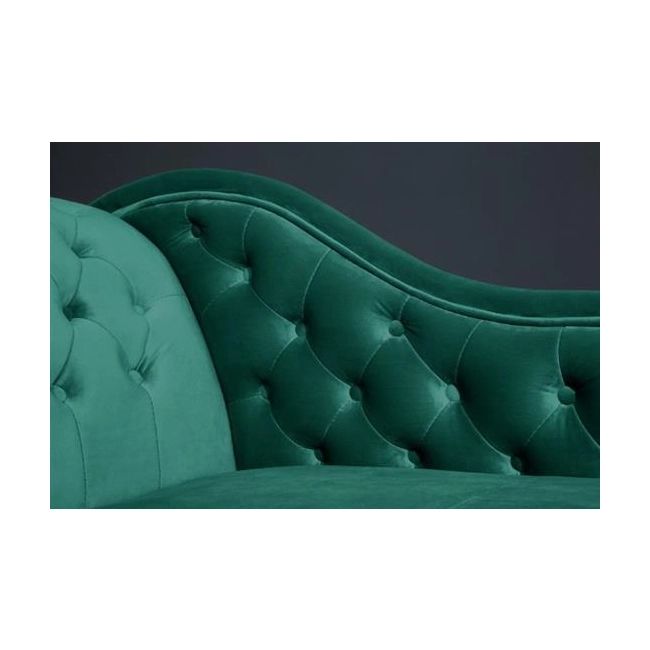 LEŻANKA CHESTERFIELD ZIELONA 170 CM-126499