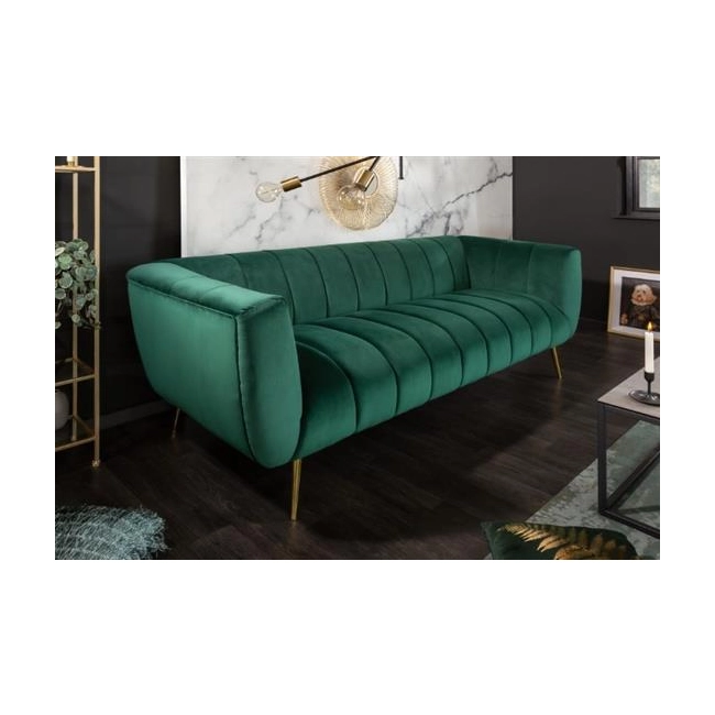 SOFA 3-OSOBOWA NOBLESSE ZIELONA 225 CM-126538