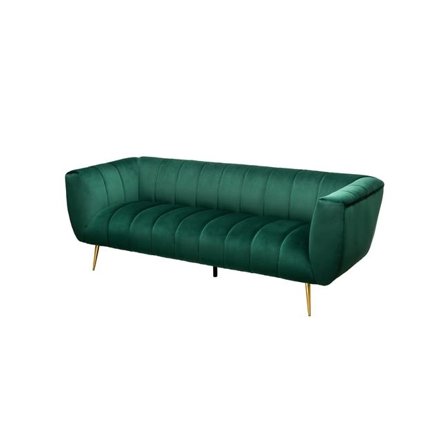 SOFA 3-OSOBOWA NOBLESSE ZIELONA 225 CM