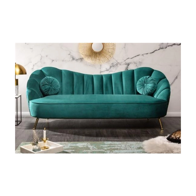 SOFA 3-OSOBOWA ARIELLE TURKUSOWA 220 CM-126579