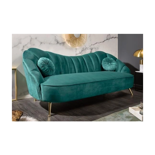 SOFA 3-OSOBOWA ARIELLE TURKUSOWA 220 CM-126580