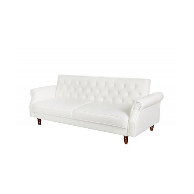 SOFA ROZKŁADANA MAISON 220X95 CM KREMOWA