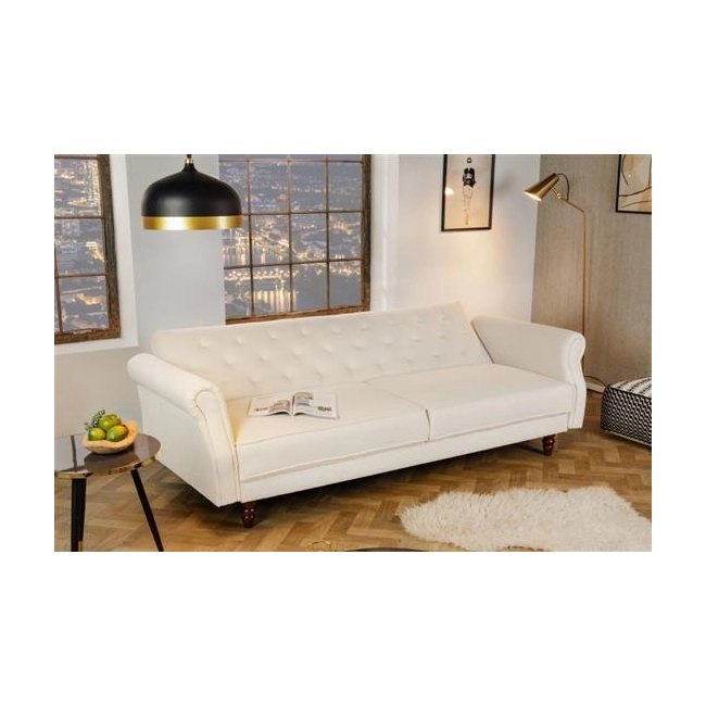 SOFA ROZKŁADANA MAISON 220X95 CM KREMOWA-126650