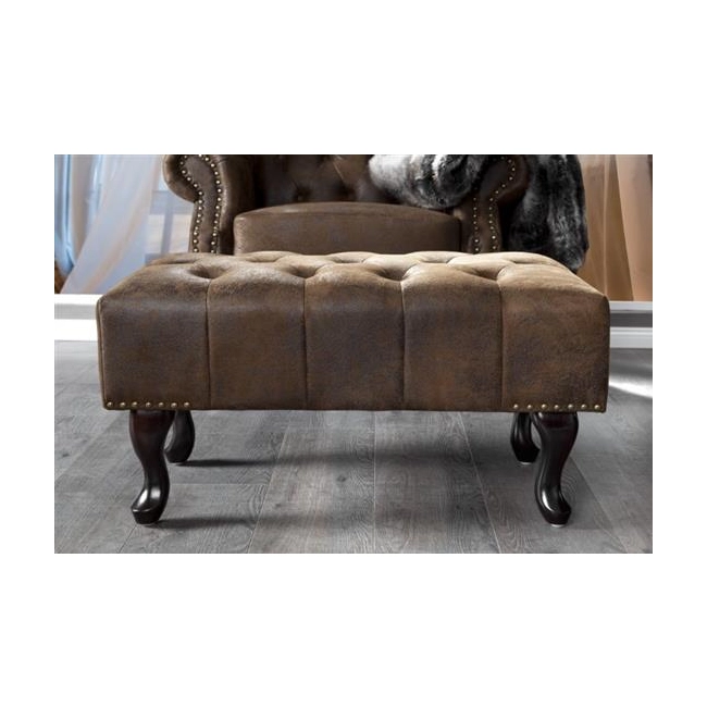 PUF CHESTERFIELD BRĄZOWY-126749