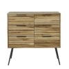 KOMODA ALMERE 90X30 CM TEAK