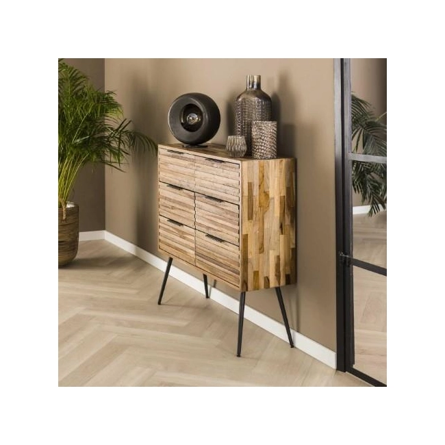 KOMODA ALMERE 90X30 CM TEAK-128158