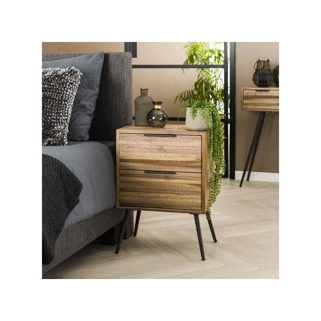 SZAFKA NOCNA ALMERE 45X30 CM TEAK-132430