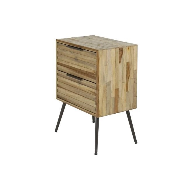 SZAFKA NOCNA ALMERE 45X30 CM TEAK