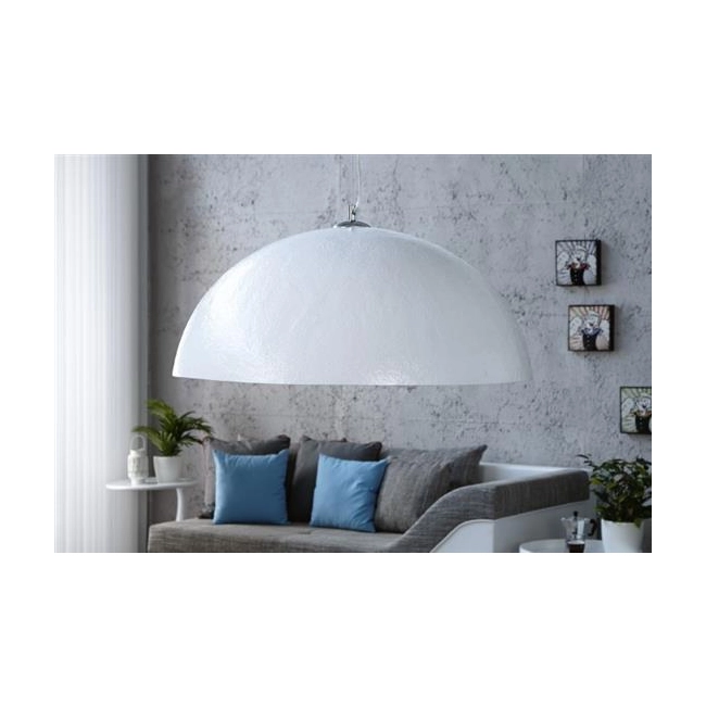 LAMPA WISZĄCA GLOV BIAŁO-SREBRNA 70 CM-134158