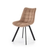 K332 krzesło nogi - czarne, siedzisko - beżowy (1p=2szt)