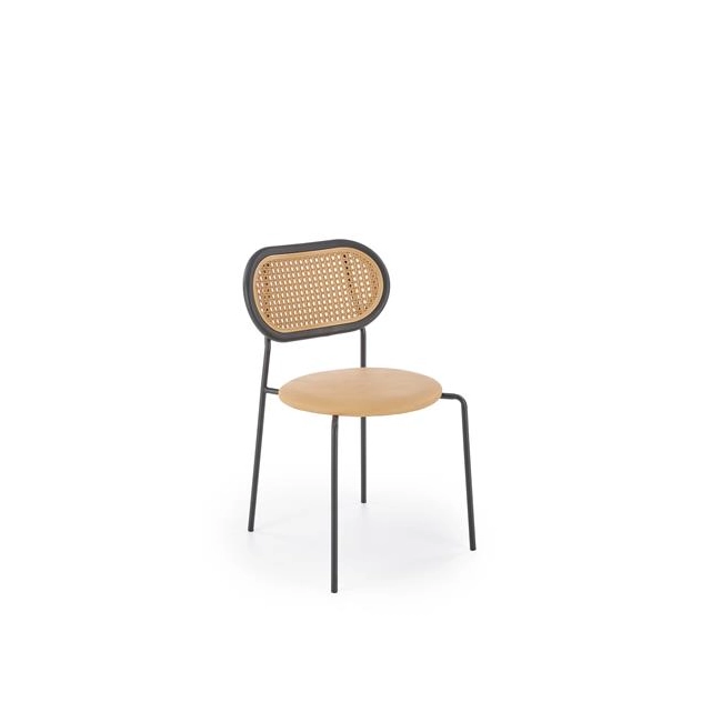 K524 krzesło jasny brązowy (1p=4szt)