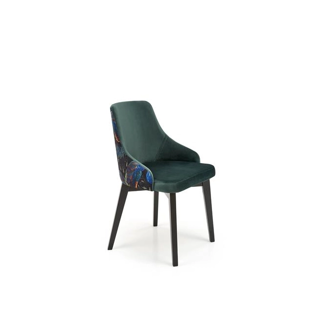 ENDO krzesło czarny / tap: BLUVEL 78 (c. zielony) (1p=1szt)