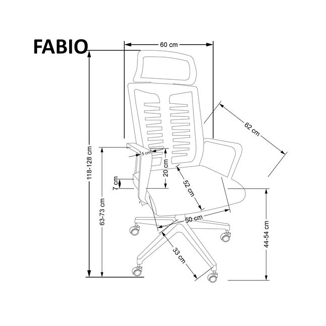 FABIO fotel gabinetowy czarny (1P=1SZT)-136439