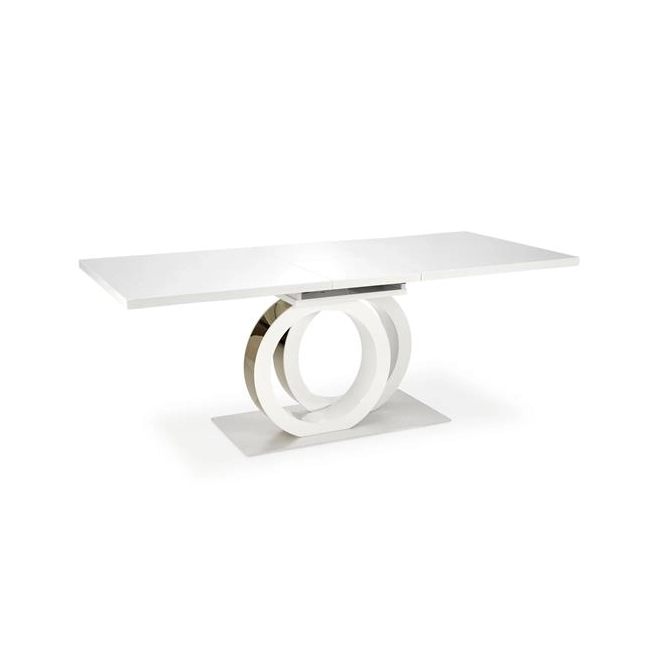 GALARDO stół rozkładany, biały / złoty (3p=1szt)-136510