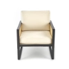 ILARIO fotel wypoczynkowy, czarny / naturalny (1p=1szt)-137016