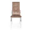 K416 krzesło beżowy velvet (1p=4szt)-137104