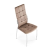 K416 krzesło beżowy velvet (1p=4szt)-137105