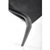 K490 krzesło plastik czarny(1p=4szt)-137168