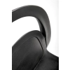 K490 krzesło plastik czarny(1p=4szt)-137169