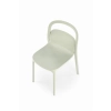 K490 krzesło plastik miętowy(1p=4szt)-137183