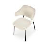 K497 krzesło kremowy (1p=4szt)-137346