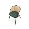 K508 krzesło ciemny zielony (1p=4szt)-137482
