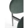 K509 krzesło ciemny zielony (1p=4szt)-137496