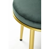 K517 krzesło ciemny zielony / złoty (1p=2szt)-137657