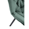 K519 krzesło ciemny zielony (1p=2szt)-137682