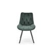 K519 krzesło ciemny zielony (1p=2szt)-137685