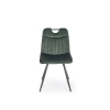 K521 krzesło ciemny zielony (1p=4szt)-137747
