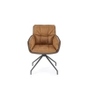 K523 krzesło brązowy / ciemny brąz (1p=2szt)-137792
