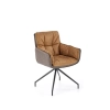 K523 krzesło brązowy / ciemny brąz (1p=2szt)-137793
