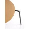 K524 krzesło jasny brązowy (1p=4szt)-137820