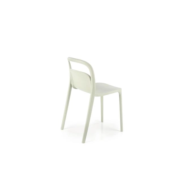 K490 krzesło plastik miętowy(1p=4szt)-137177