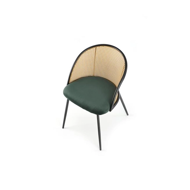 K508 krzesło ciemny zielony (1p=4szt)-137482