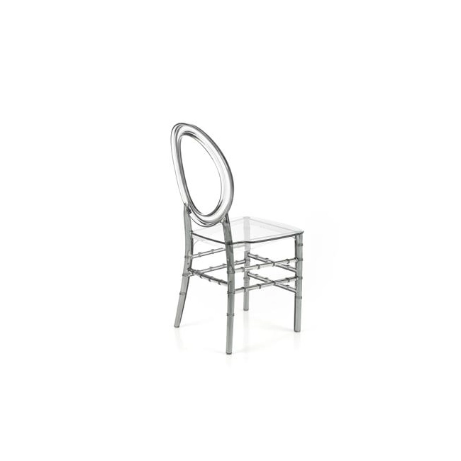 K513 krzesło poliwęglan, dymiony (1p=4szt)-137560